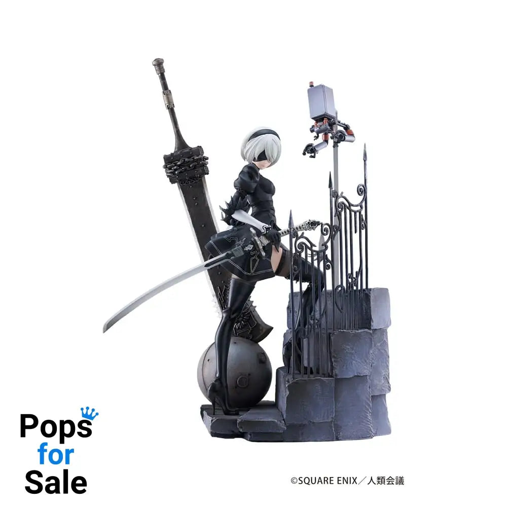 NieR:Automata Ver1.1a PVC Statue 1/7 YoRHa No. 2 Type B Search 31 cm