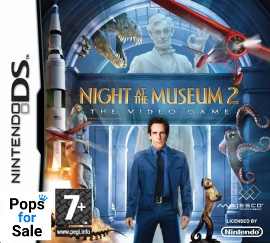 Night at the Museum 2 for the Nintendo DS/3DS - [No Manual]