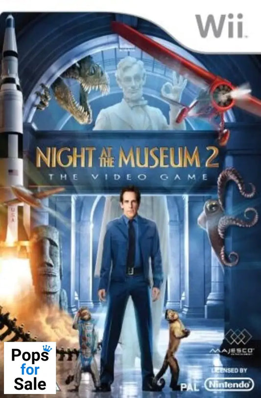 Night At The Museum 2 For Nintendo Wii/Wii-U