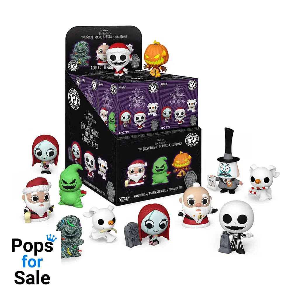 Nightmare before Christmas 30th Mystery Mini Figures 5 cm Display (12) Mini-figures