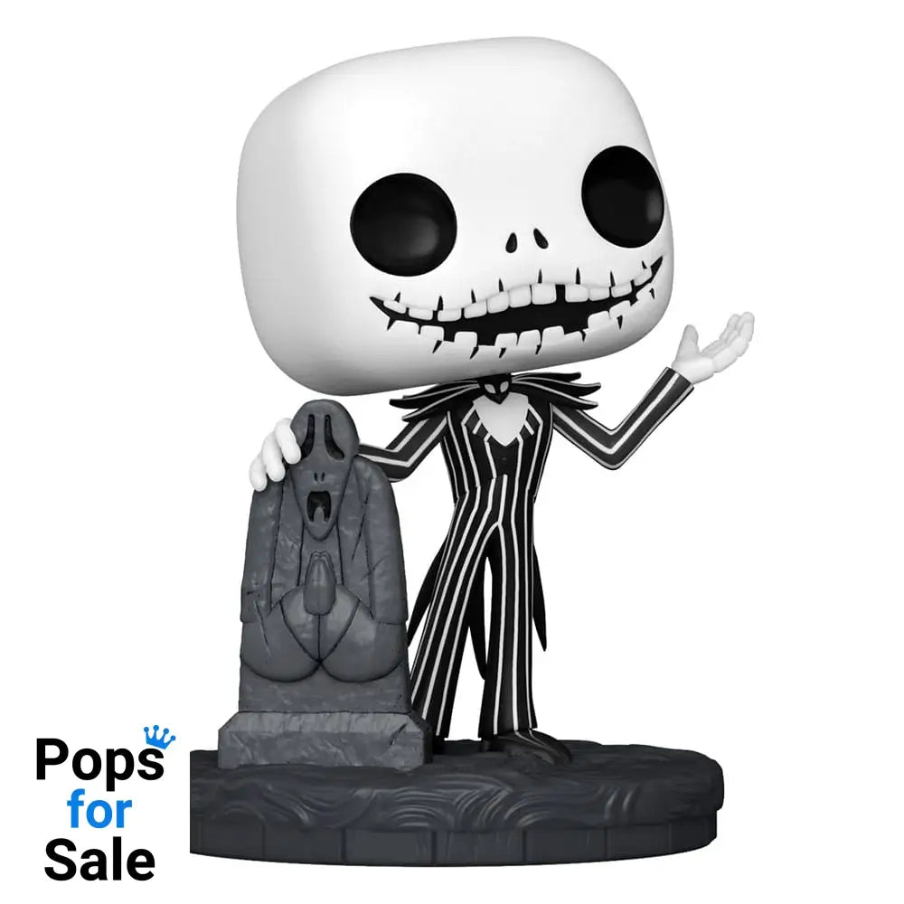 Nightmare before Christmas 30th POP! Disney Vinyl Figure Jack w/Gravestone 9 cm POP! Figures