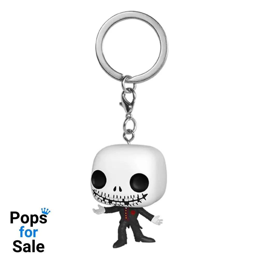 Nightmare before Christmas 30th POP! Vinyl Keychains 4 cm Formal Jack Display (12) Funko POP Keyrings