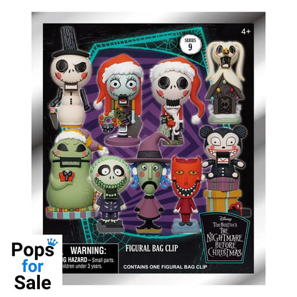 Nightmare Before Christmas 3D PVC Bag Clips  Glow in the Dark Series 9 Display (24)