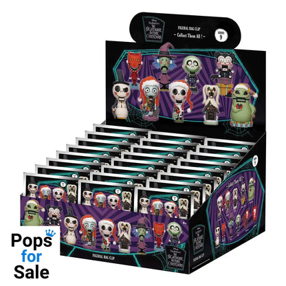 Nightmare Before Christmas 3D PVC Bag Clips  Glow in the Dark Series 9 Display (24)