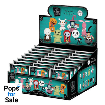 Nightmare before Christmas 3D PVC Bag Clips Series 5 Display (24)