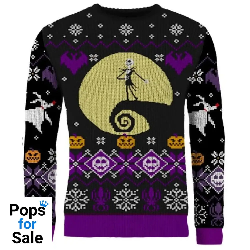 Nightmare Before Christmas 8-bit Christmas Jumper (Size XL)