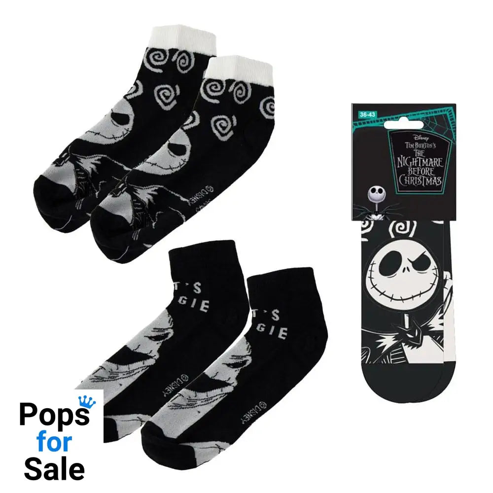 Nightmare before Christmas Ankle socks 2-packs 36-43 Footwear