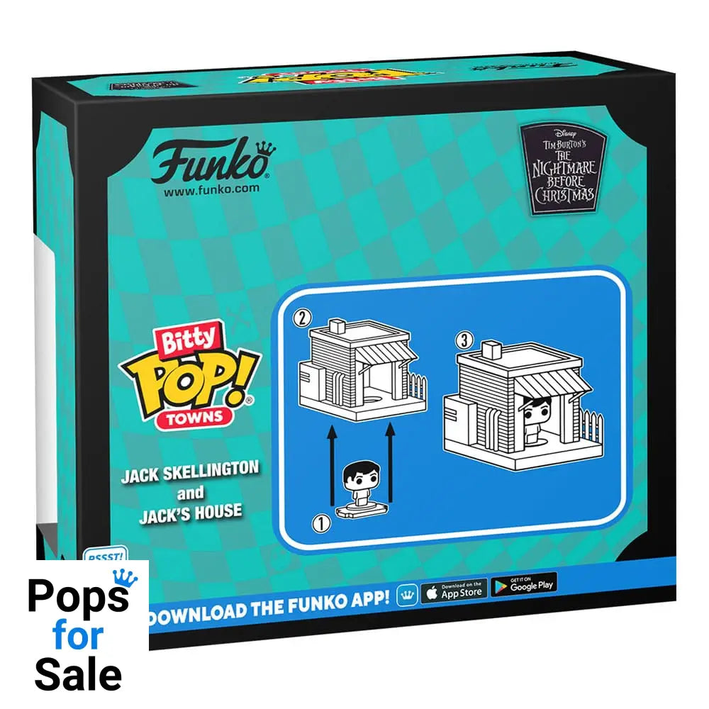 Nightmare before Christmas Bitty POP! Town Vinyl Figure Jack at Home