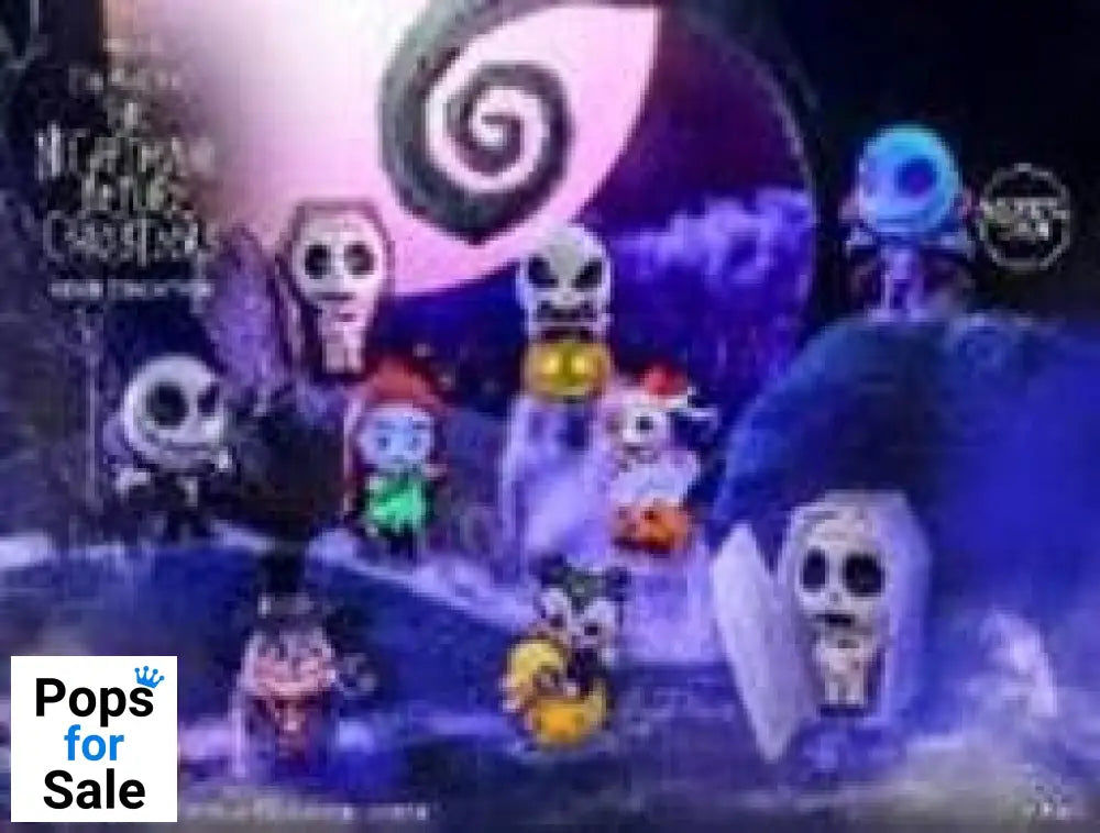 Nightmare Before Christmas Bobble Hero Cosbi Bobble-Head Series 2 8 cm Blind Box Display (8) Mini-figures,Blind Boxes