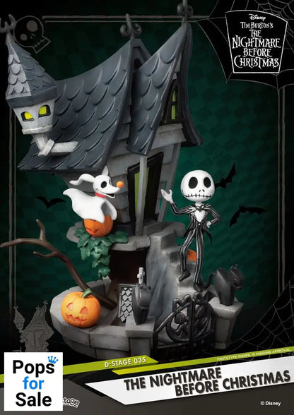 Nightmare before Christmas D-Stage PVC Diorama Jack's Haunted House 15 cm