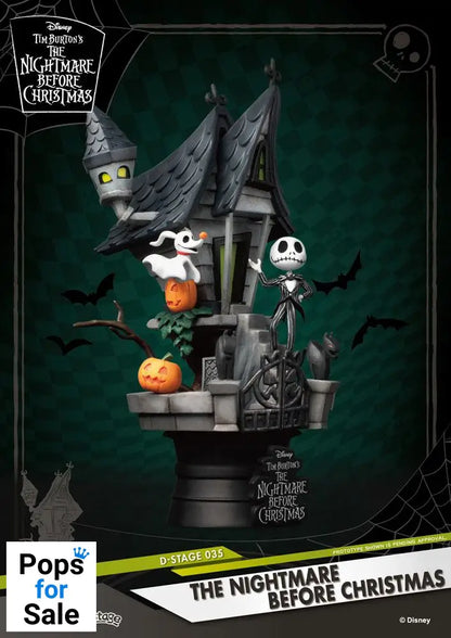 Nightmare before Christmas D-Stage PVC Diorama Jack's Haunted House 15 cm