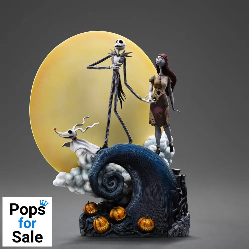 Nightmare before Christmas Deluxe Art Scale Statue 1/10 Jack and Sally 39 cm