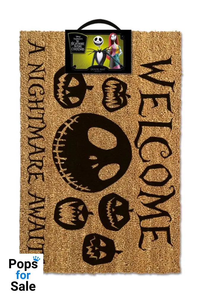 Nightmare before Christmas Doormat A Nightmare Awaits 40 x 60 cm