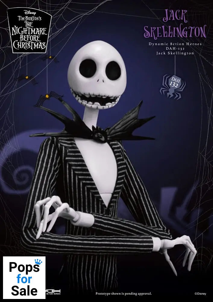 Nightmare before Christmas Dynamic 8ction Heroes Action Figure 1/9 Jack 21 cm