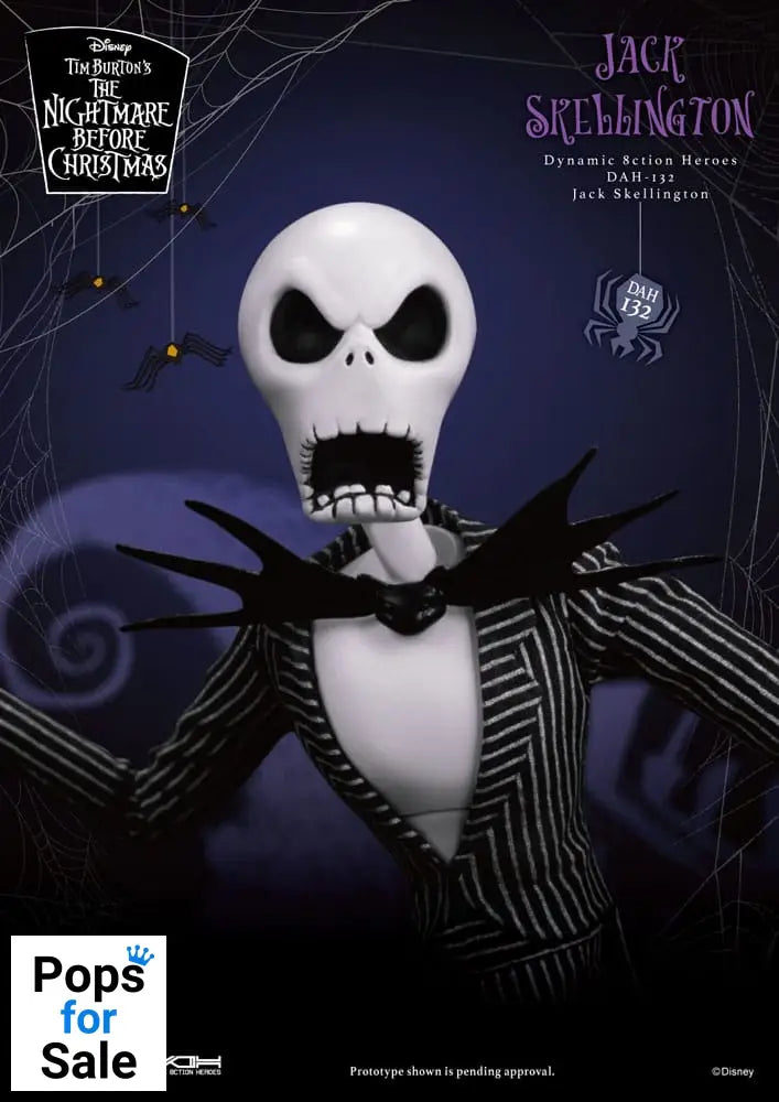 Nightmare before Christmas Dynamic 8ction Heroes Action Figure 1/9 Jack 21 cm