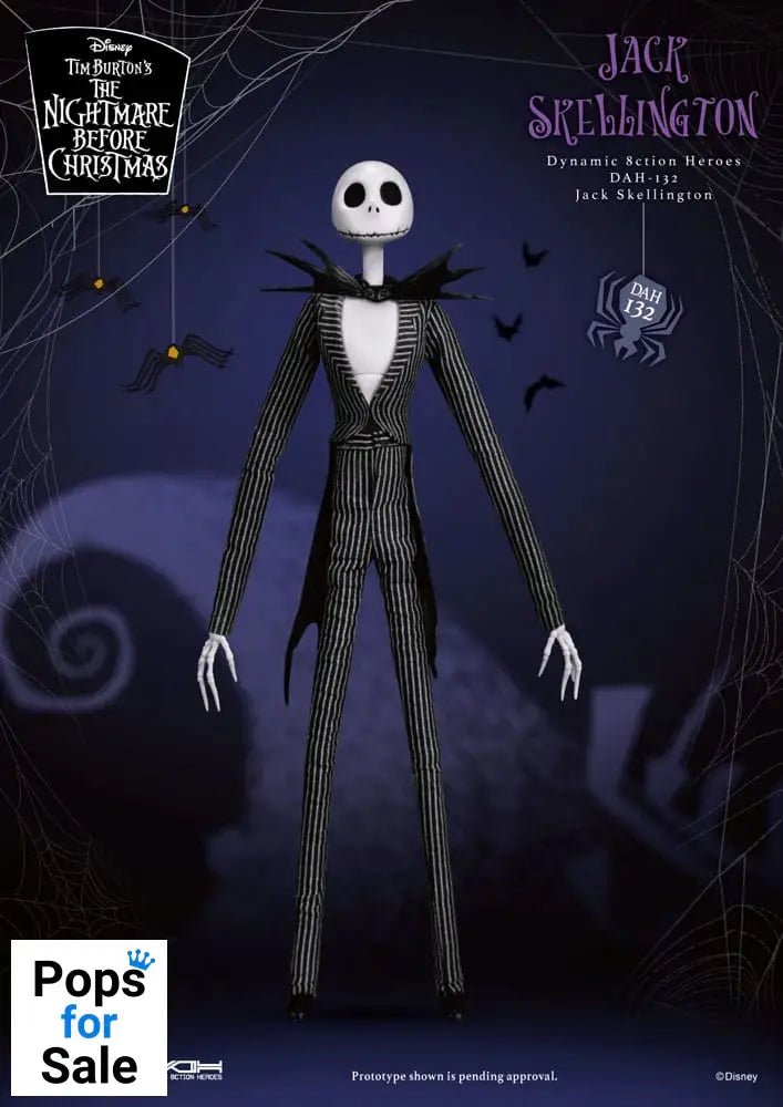 Nightmare before Christmas Dynamic 8ction Heroes Action Figure 1/9 Jack 21 cm Action figures