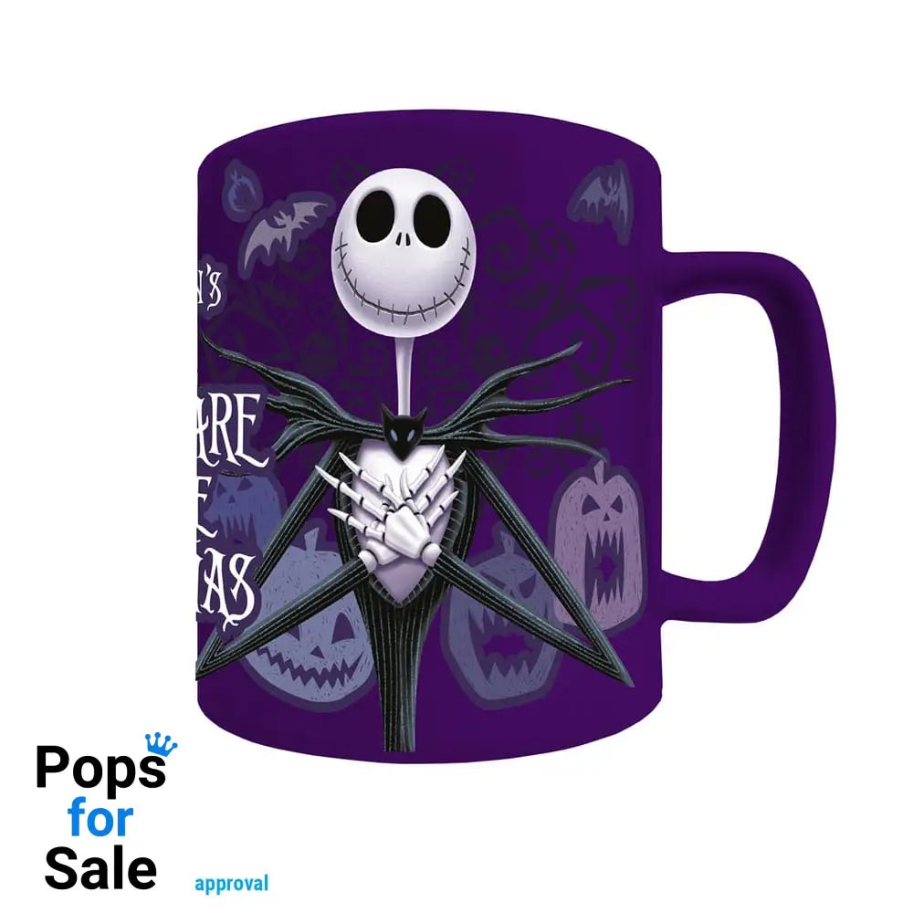 Nightmare Before Christmas Fuzzy Mug Jack