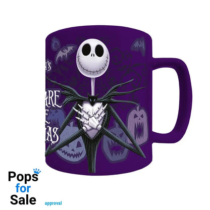 Nightmare Before Christmas Fuzzy Mug Jack