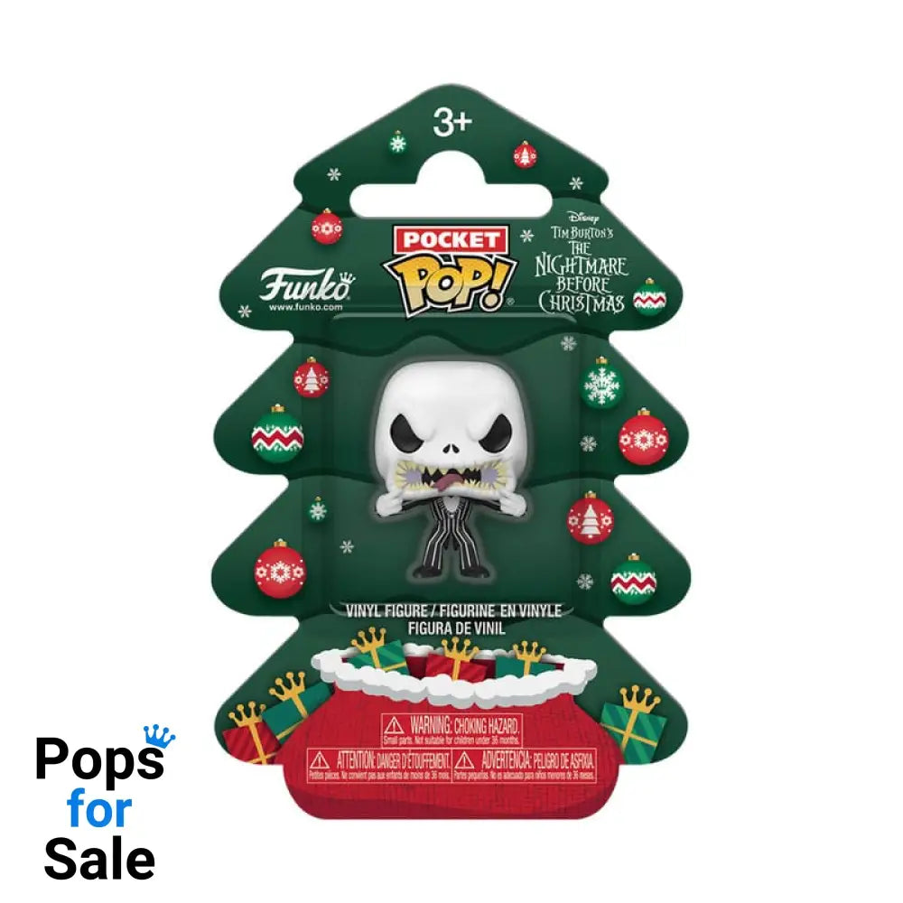 Nightmare before Christmas Holiday 2025 Pocket POP! Vinyl Keychains Jack Tree Holiday Box 4 cm