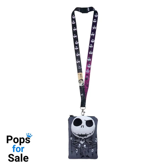 Nightmare before Christmas Lanyard Jack Deluxe with Pouch Card Holder