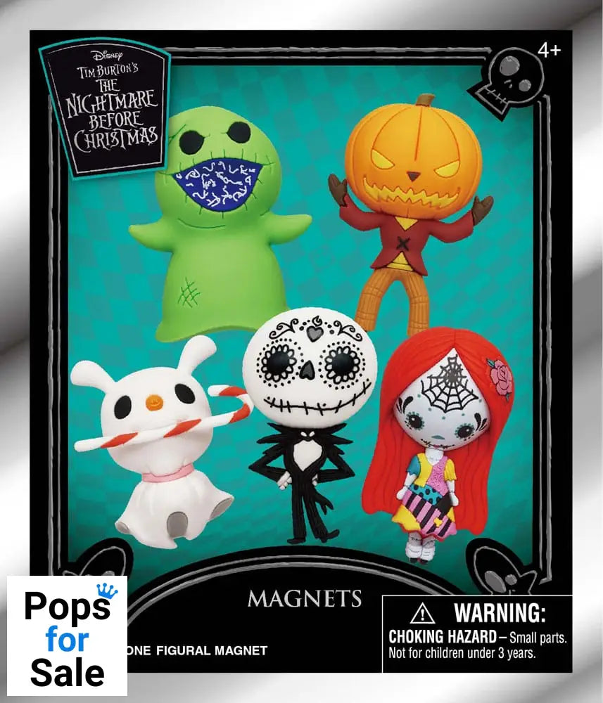 Nightmare before Christmas magnets blind pack Series 2 Display (12)