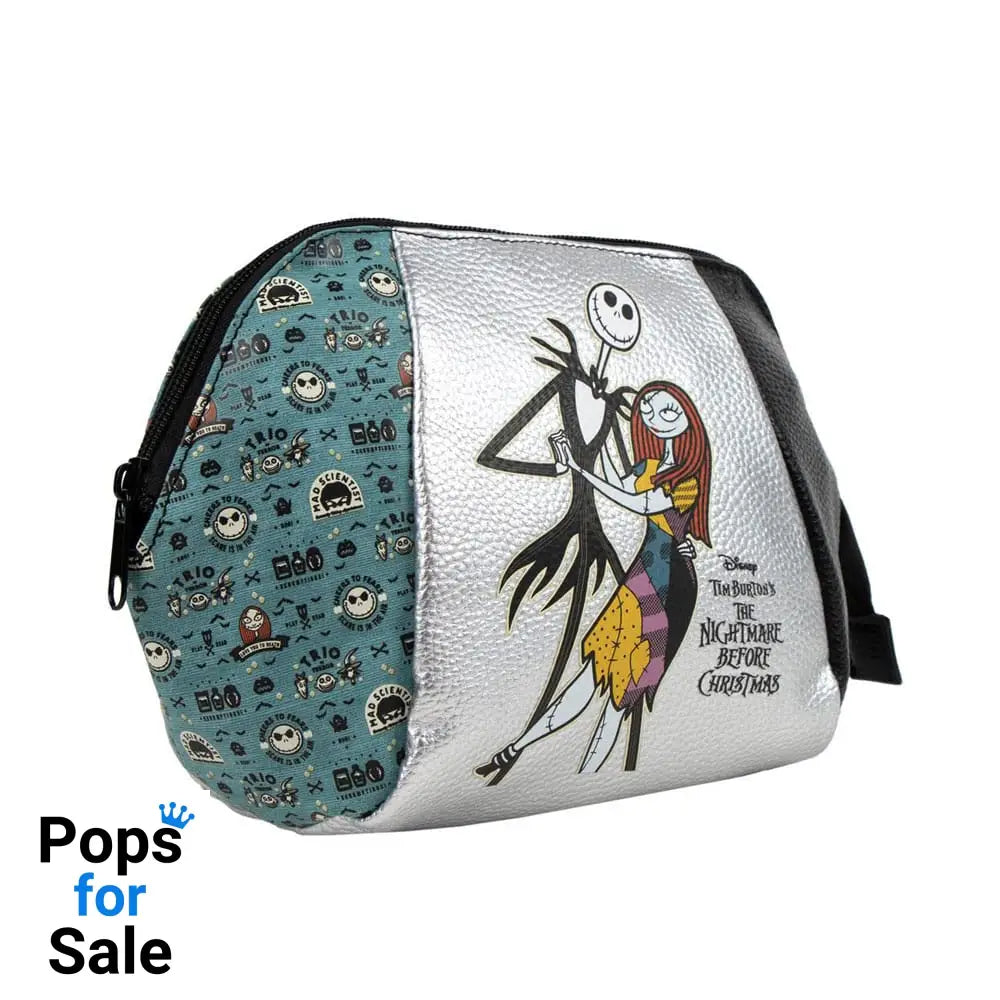 Nightmare Before Christmas Make Up Bag Jack & Sally Patchwork Bags