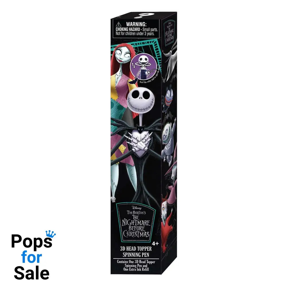 Nightmare before Christmas pen 3D Head Topper Spinning Pen