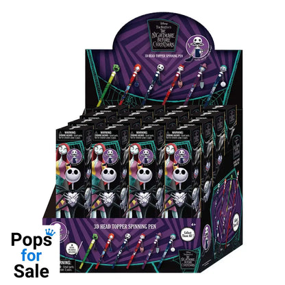 Nightmare before Christmas pen 3D Head Topper Spinning Pen Stationery