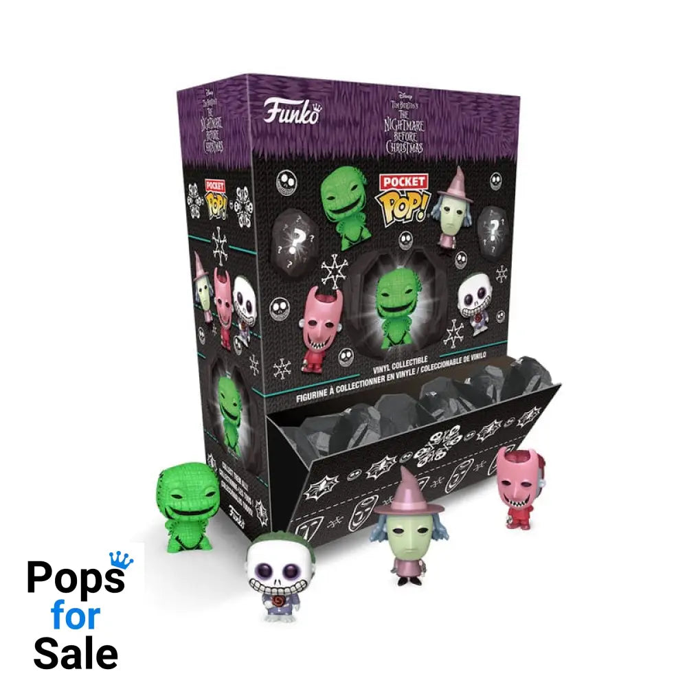 Nightmare before Christmas Pocket POP! Vinyl Figure Coal 4 cm Display (12)