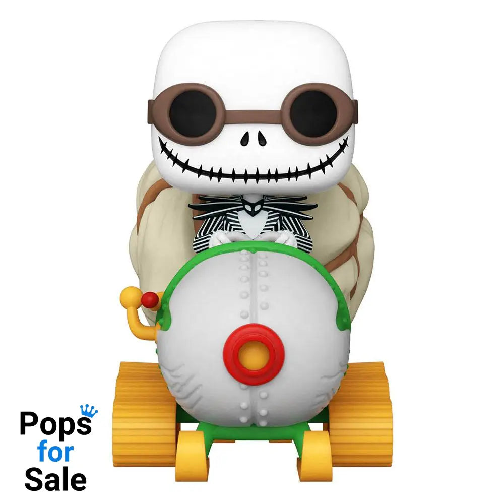 Nightmare before Christmas POP! Rides Vinyl Figure Jack w/Goggles & Snowmobile 18 cm