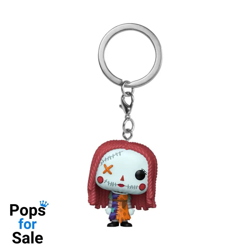 Nightmare before Christmas POP! Vinyl Keychains 4 cm Patchwork - Sally Display (12) Keyrings