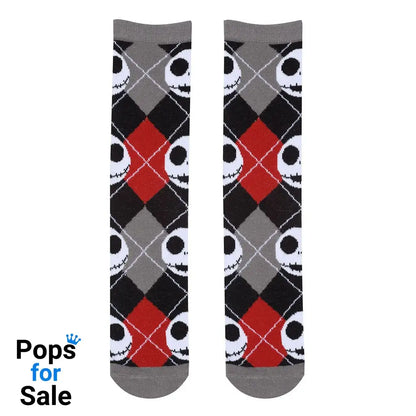 Nightmare Before Christmas Socks Jack Logo L-XL Footwear