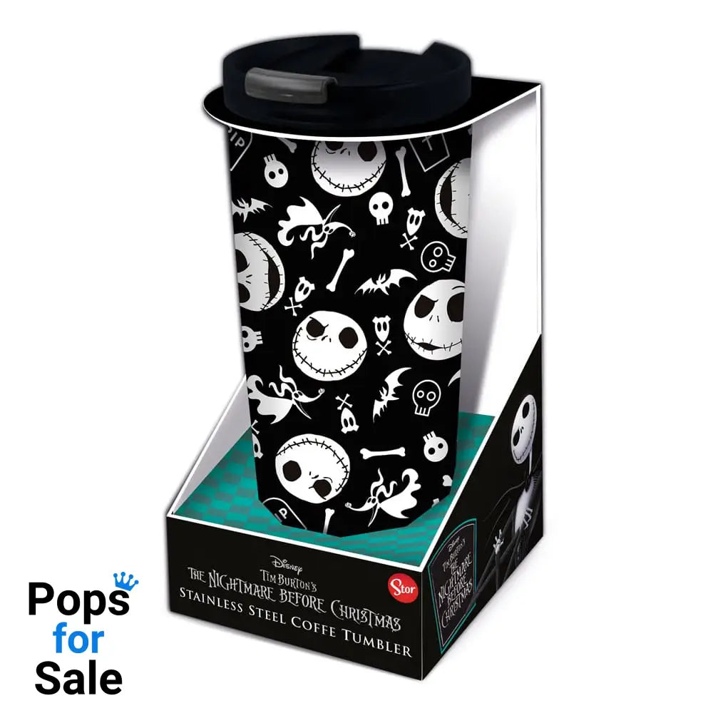 Nightmare before Christmas Stainless Steel travel tumbler Jack´s Face Kitchen- and Tableware