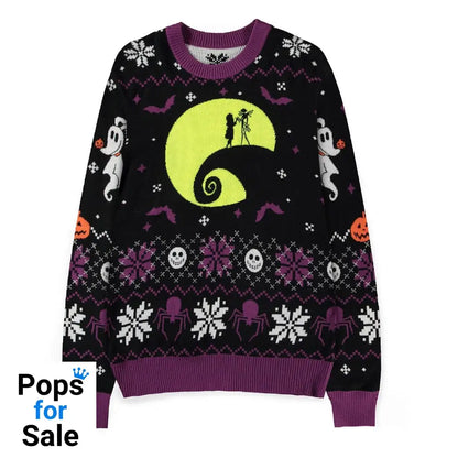 Nightmare Before Christmas Sweater Glow in the Dark (Christmas Jumper) Size L Sweaters