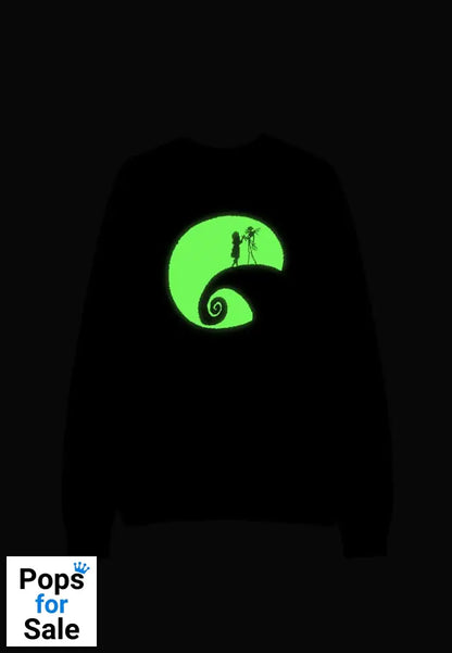 Nightmare Before Christmas Sweater Glow in the Dark (Christmas Jumper) Size S