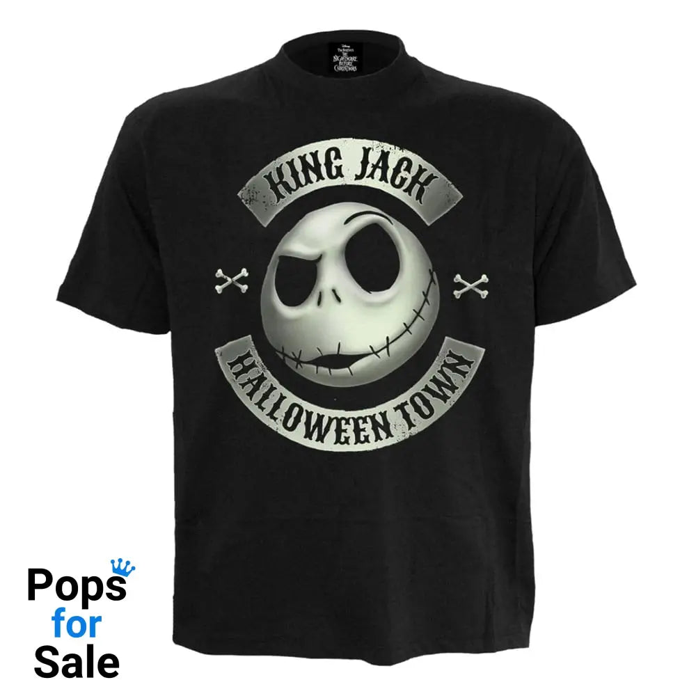 Nightmare before Christmas T-Shirt Jack Crest Size L