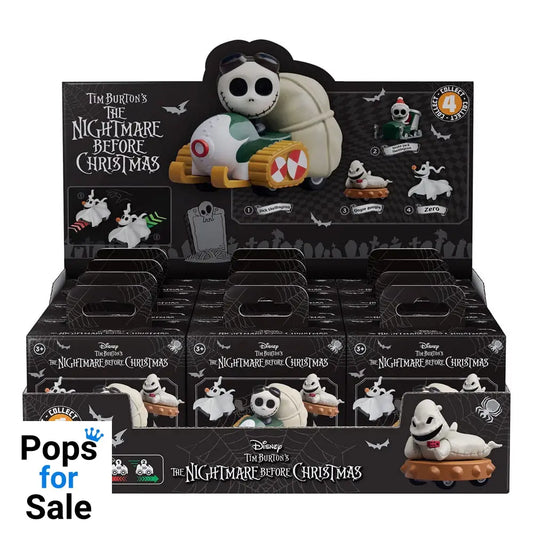 Nightmare Before Christmas Zoom Hero Pullback Vehicles with Figures (Blind Box Ver.) Assortment (12)