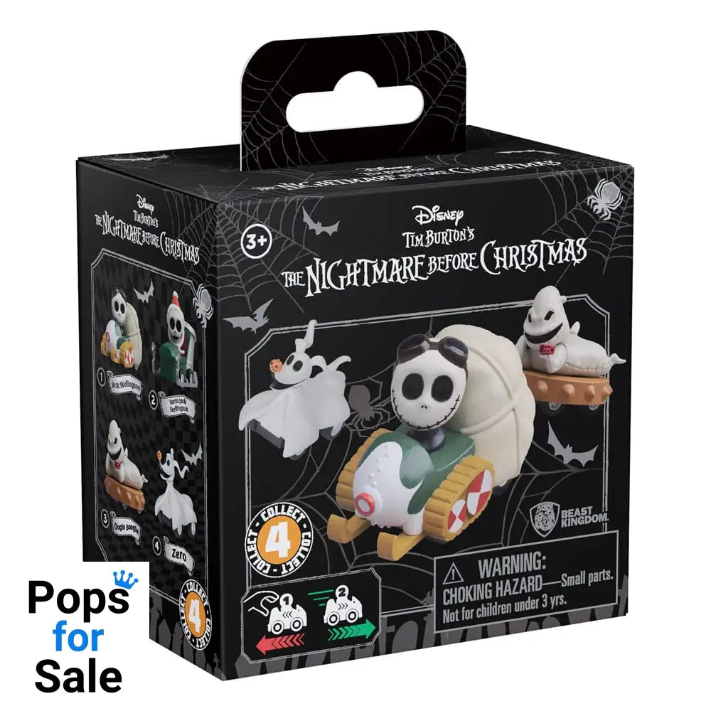 Nightmare Before Christmas Zoom Hero Pullback Vehicles with Figures (Blind Box Ver.) Assortment (12)