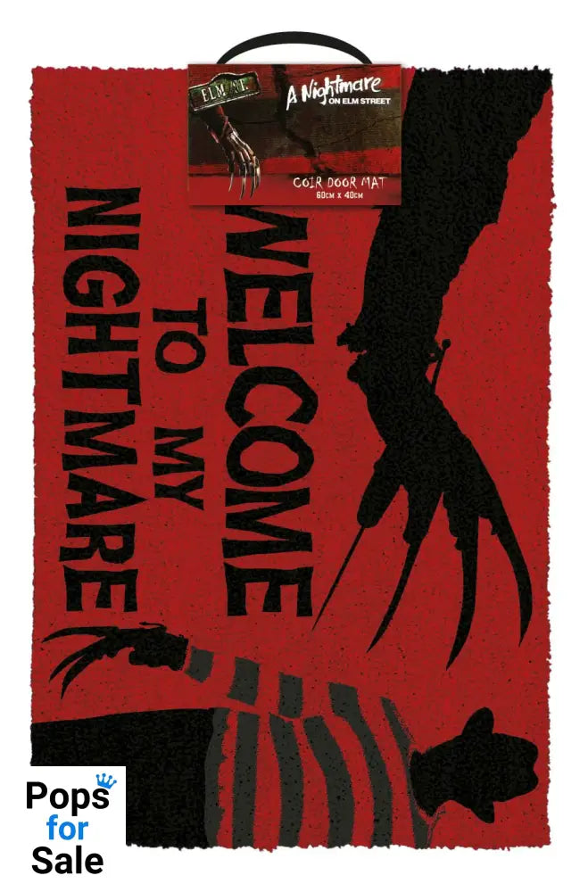 Nightmare on Elm Street Doormat Welcome Nightmare 40 x 60 cm