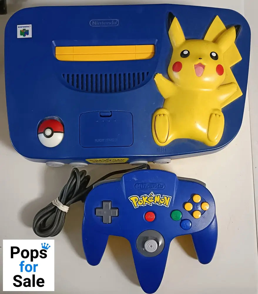 Nintendo 64 N64 Console - Pikachu Limited Edition