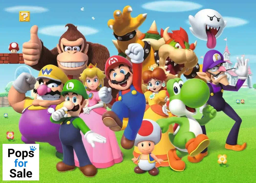 Nintendo Challenge Jigsaw Puzzle Super Mario (1000 pieces)