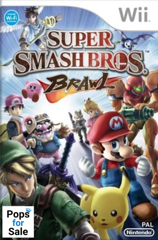 Nintendo Selects: Super Smash Bros. Brawl for Nintendo Wii/Wii-U - [No Manual]