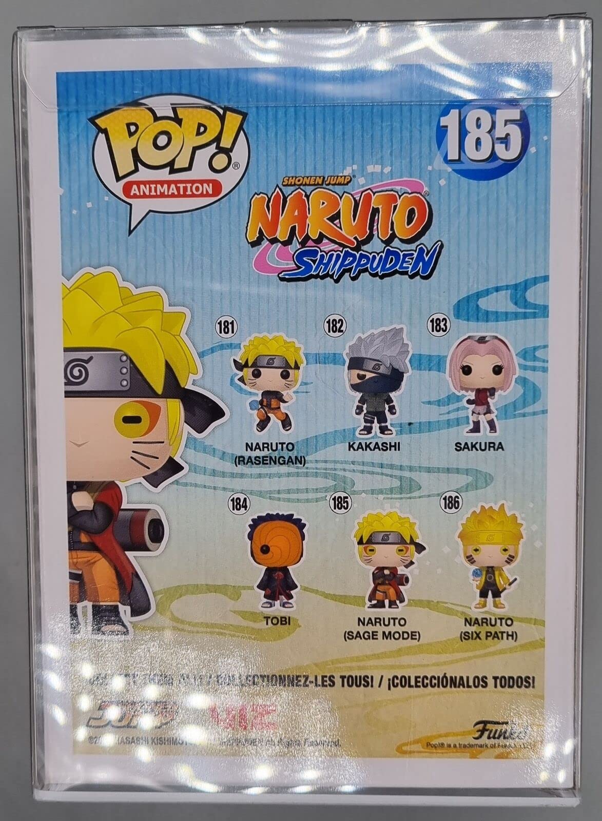 185 Naruto (Sage Mode) - Naruto Shippuden - Funko POP - Box Damaged