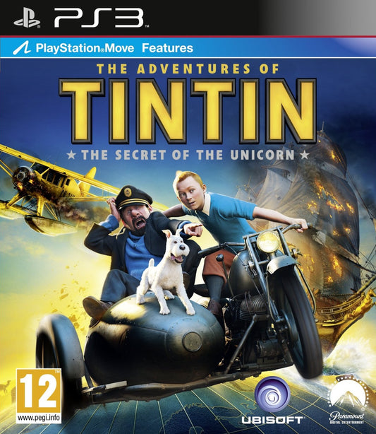 Adventures of Tintin: The Secret of the Unicorn for Playstation 3 (PS3) - [Just Disc]