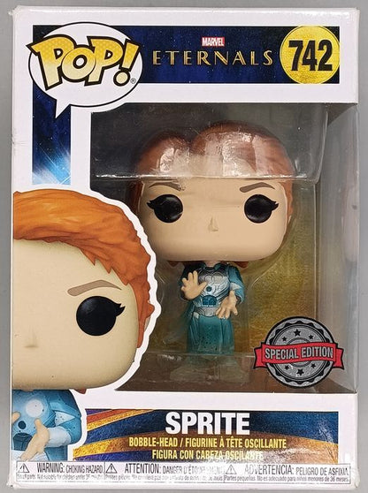 #742 Sprite (Invisible) - Marvel Eternals - Box Damaged Funko POP