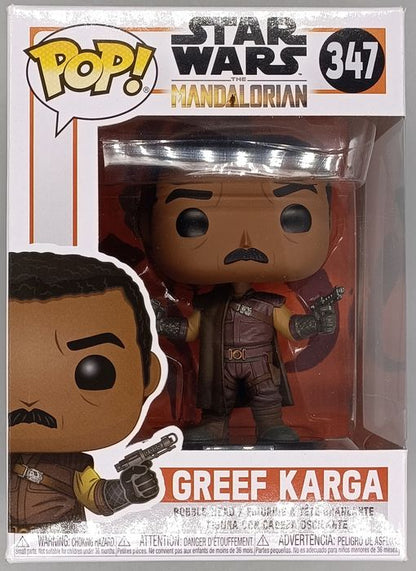 347 Greef Karga - Star Wars - The Mandalorian - Funko POP - Box Damaged