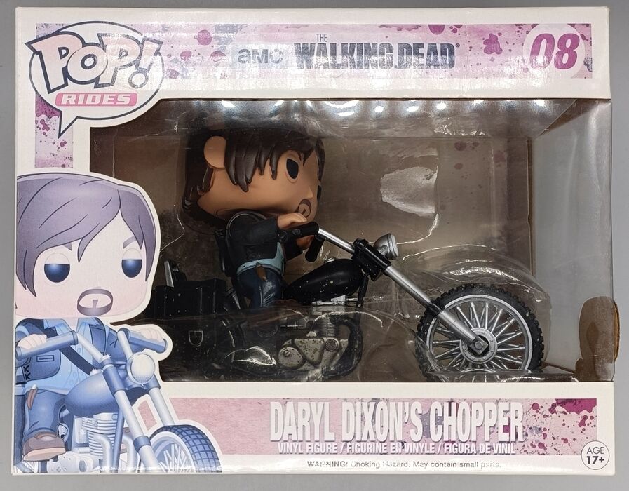 08 Daryl Dixon's Chopper - Rides - The Walking Dead - Box Damaged Funko POP