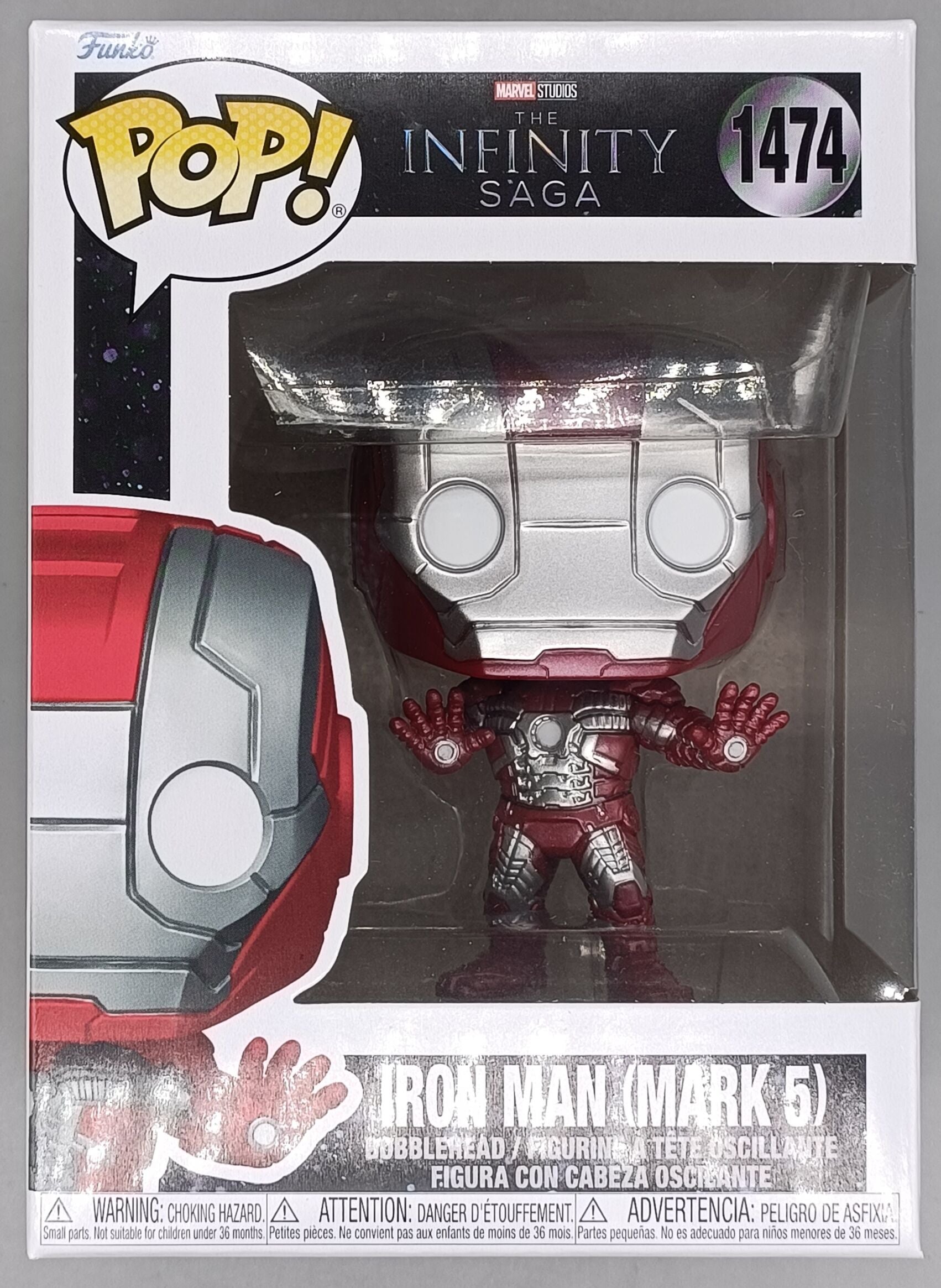 1474 Iron Man (Mark 5) - Marvel Infinity Saga Funko POP - Brand New