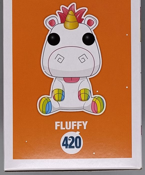 #420 Fluffy (Rainbow) - Despicable Me - Box Damaged Funko POP