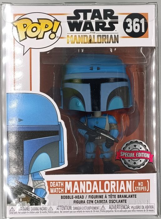 #361 Death Watch Mandalorian (No Stripes) - Star Wars Funko POP